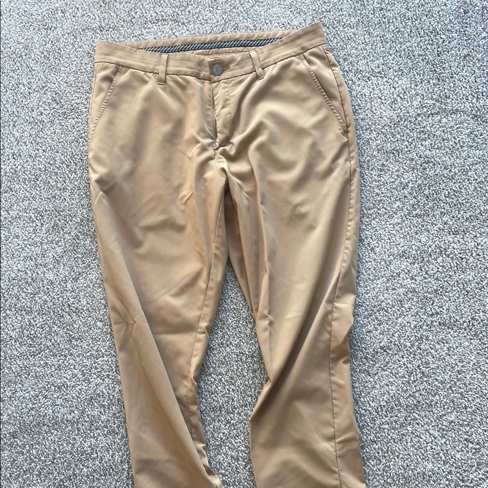 Men's Tan Primo Golf Jogger - 32 Reg